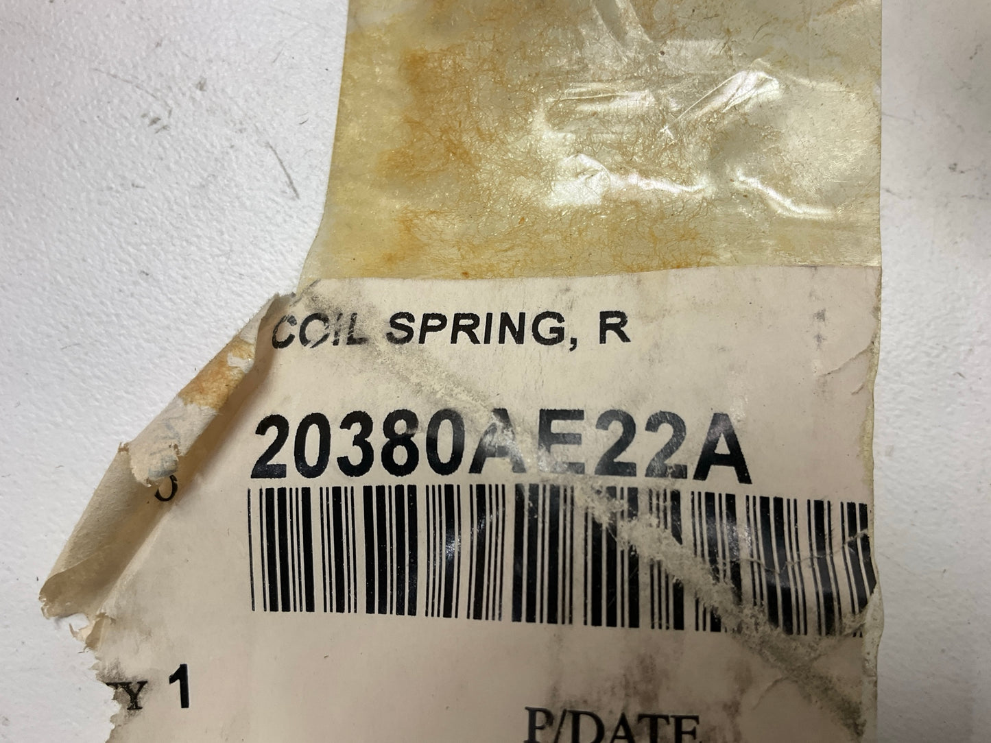 (2) NEW UNBOXED OEM For 2000-2004 Subaru Legacy 20380-AE22A Rear Coil Springs