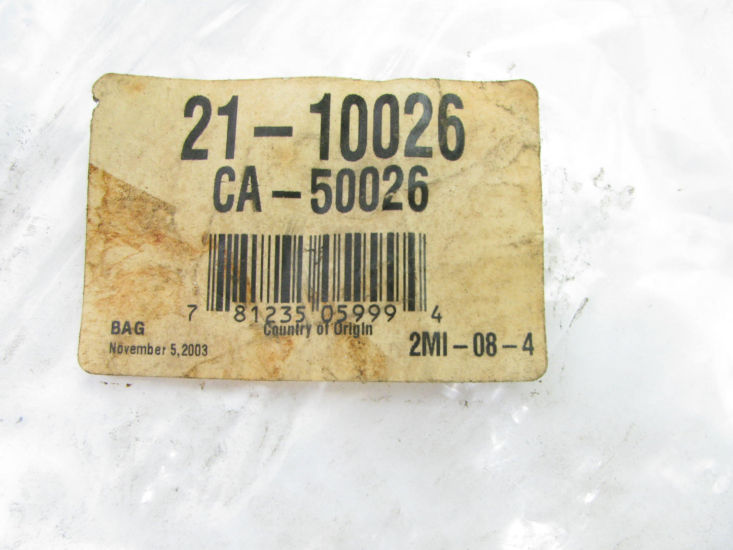 NEW - OUT OF BOX -  21-10026 Clutch Cable