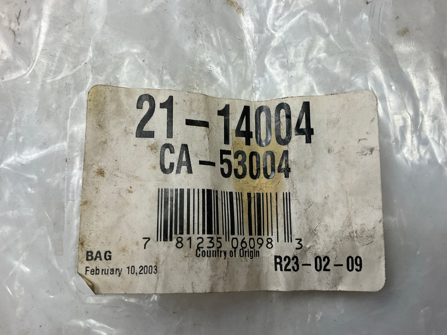 NEW - OUT OF BOX - 21-1004 Clutch Cable For 1982-1983 Mazda GLC