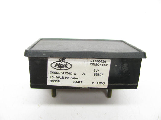 MACK RH WLB INDICATOR DISPLAY 36M041m , 21198836