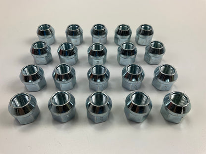 (20) UNBOXED White Knight 213044 Wheel Lug Nuts 1/2'' Thread, 3/4'' Hex, Open End