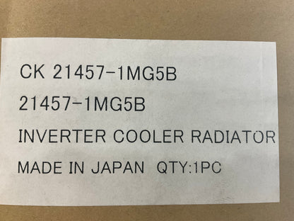 Calsonic Kansei Auxiliary Inverter Radiator OEM For 14-18 Infiniti Q50 Hybrid