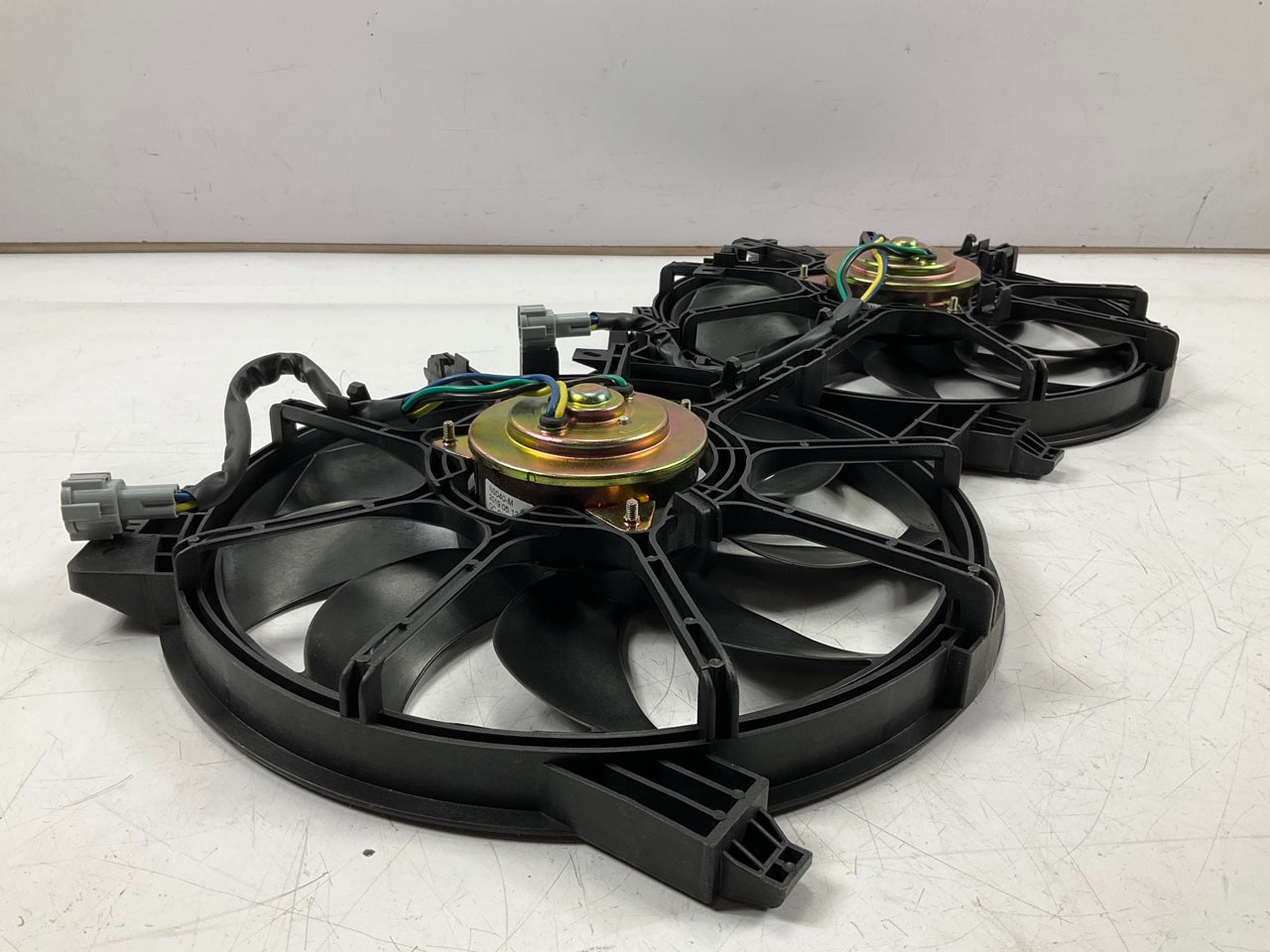 NEW AFTERMARKET 21481-JA100 Dual Radiator And Condenser Fan For 07-16 Altima