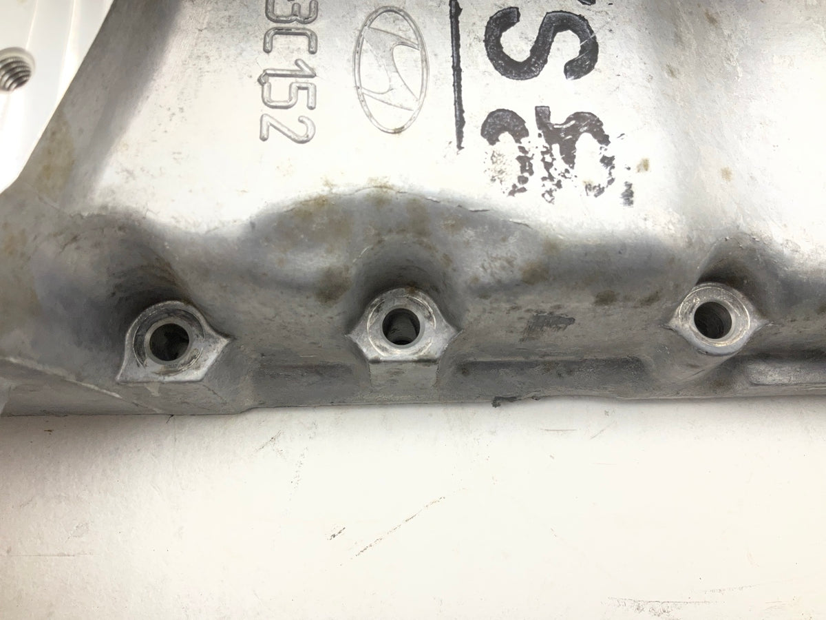 USED - OEM Upper Engine Oil Pan For 2011-2016 Genesis Coupe 3.8L 215203C102
