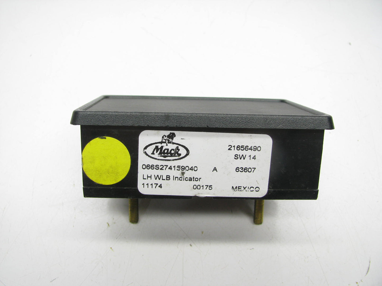 NEW OUT OF BOX Mack 21656490 Dash Left Indicator Light For Mack MRU LEU Cabover