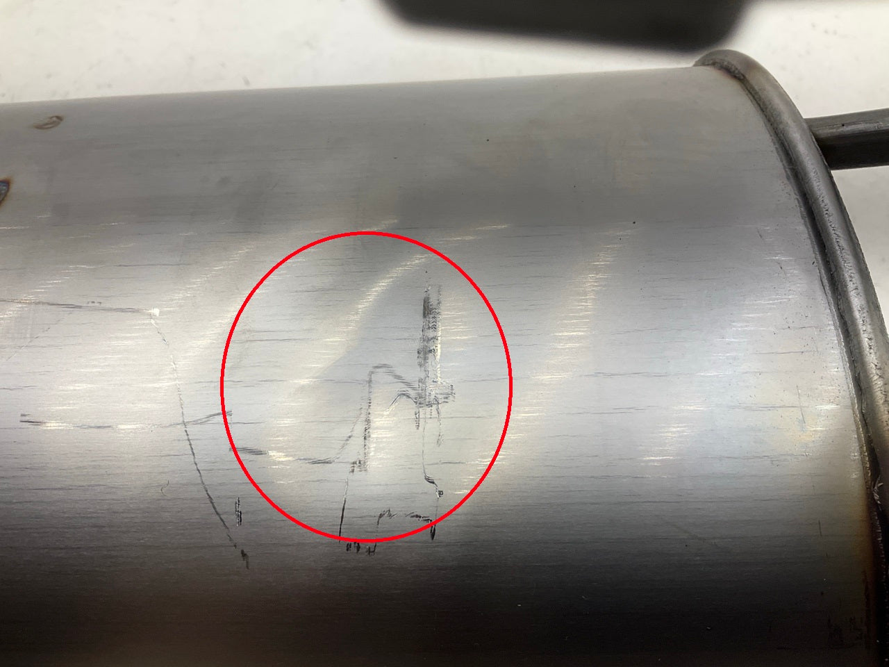 Dent From Storage, See Actual Photos - Walker 21692 Direct-fit Exhaust Muffler