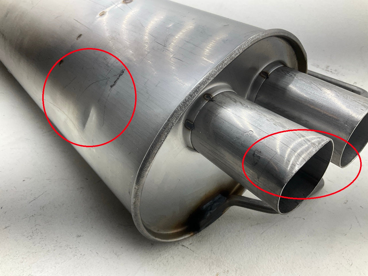 Dent From Storage, See Actual Photos - Walker 21692 Direct-fit Exhaust Muffler