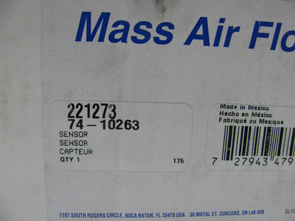 UNBOXED BSE  221273 Mass Air Flow Sensor For 1998-1999 Mercedes-Benz CL500, S500