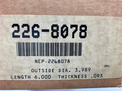 NEW UNBOXED 226-8078 Cylinder Sleeve Liner 3.989'' OD, 3/32'' Thinkness, 6'' Long