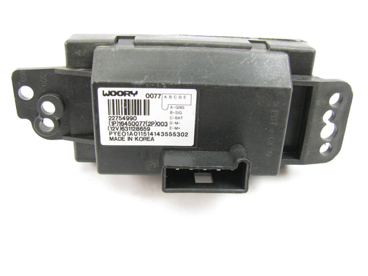OEM GM HVAC Blower Motor Resistor 22754990 / 1581727 OUT OF BOX