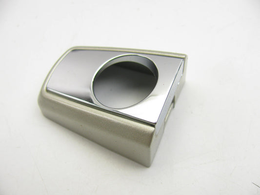 NEW - OEM GM Left Front Exterior Door Handle Cap Champagne W/ Chrome & Keyhole