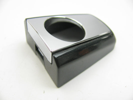 New OEM GM Left Front Exterior Door Handle Cap Ashen Gray W/Chrome W/Keyhole