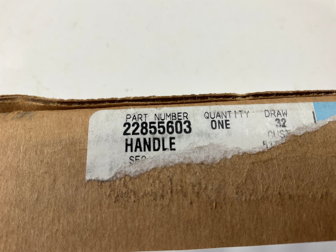 NEW UNBOXED GM 22855603 Titanium Color Front Right Seat Adjustment Handle