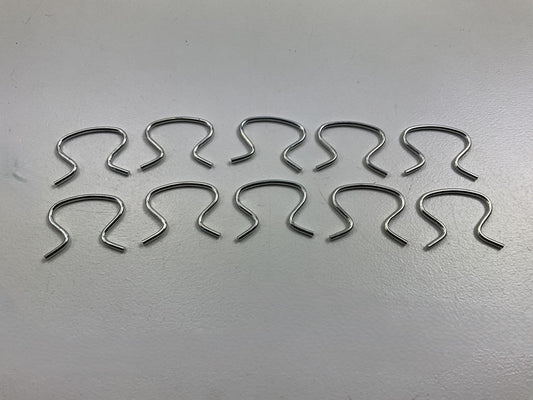 UNBOXED Auveco 2288 Chevy GM Door Window Lock Vent Crank Handle Clip Set 10 Pcs