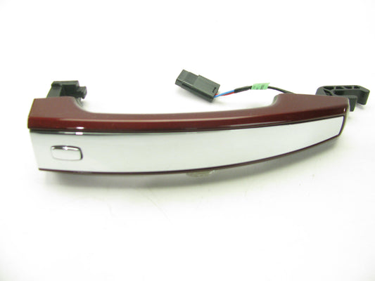 NEW OEM GM 22904467 Rear Passive Entry Exterior Door Handle Butte Red W/ Chrome