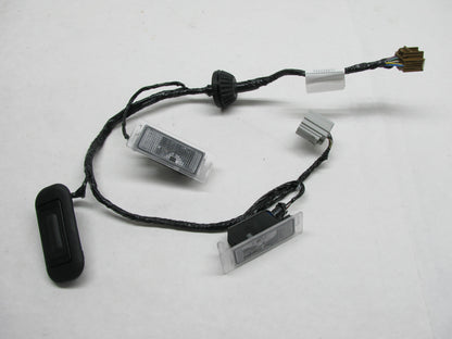 License Plate Lamp, Liftgate Trunk Switch With Harness OEM GM Harness