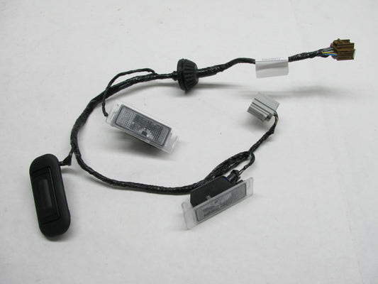 License Plate Lamp, Liftgate Trunk Switch With Harness OEM GM Harness