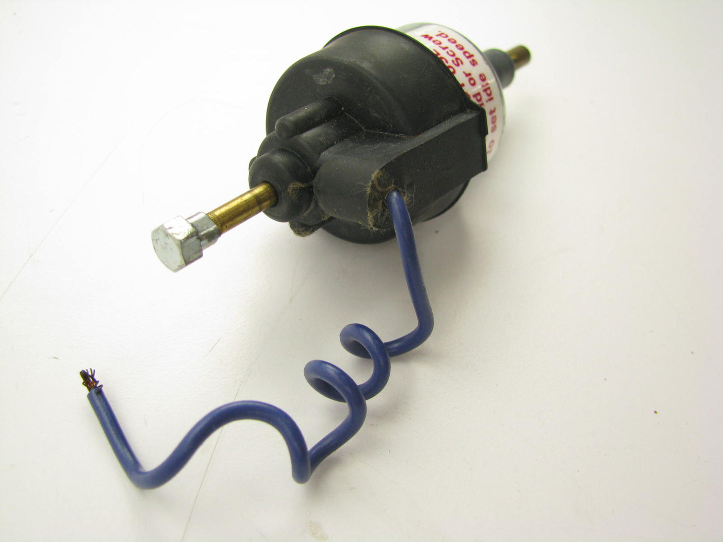NEW - Out Of Box 23-127 Carburetor Idle Stop Solenoid For 1974 Ford Maverick 200
