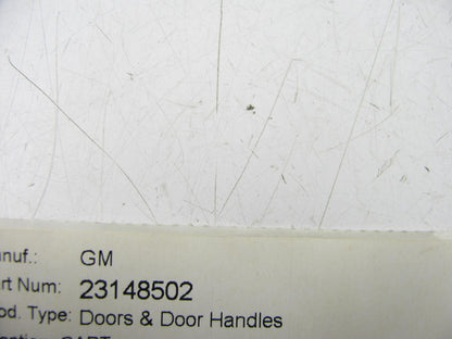 UNBOXED GM Rear Exterior Passive Entry Door Handle 23148502 Dark Blue W/ Chrome