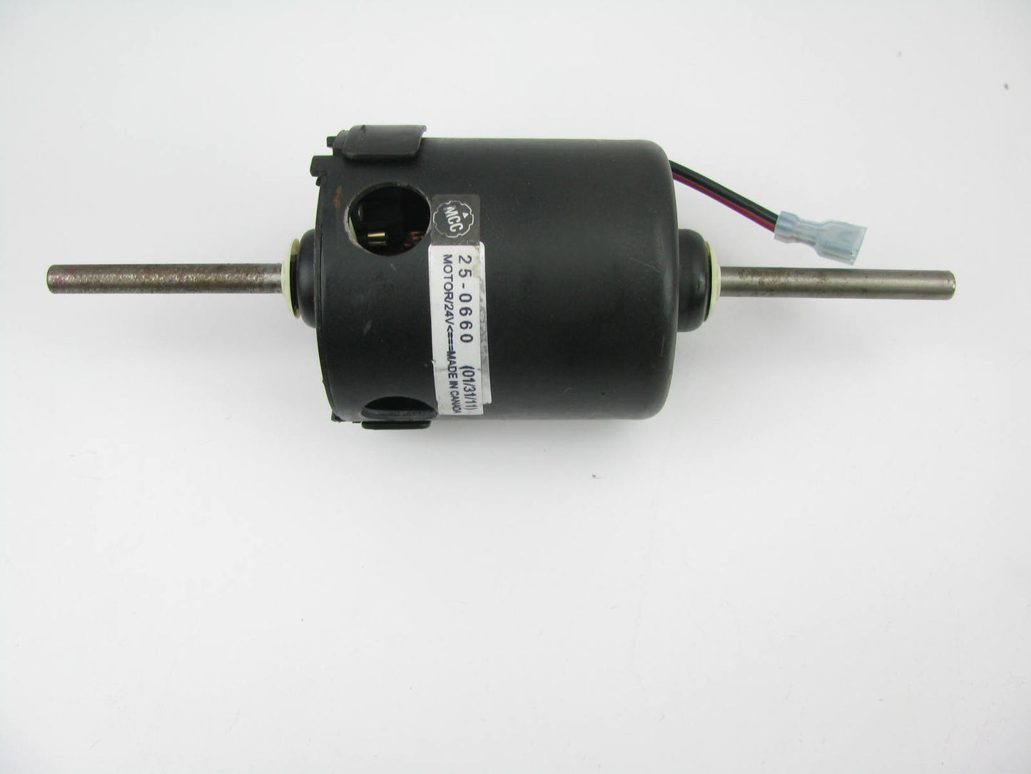 NEW - Out Of Box 25-0660 Mobile Climate Control Blower Motor W/O Wheel - 24V