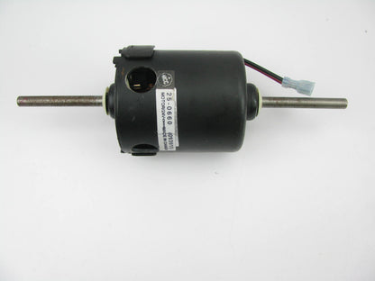 NEW - Out Of Box 25-0660 Mobile Climate Control Blower Motor W/O Wheel - 24V