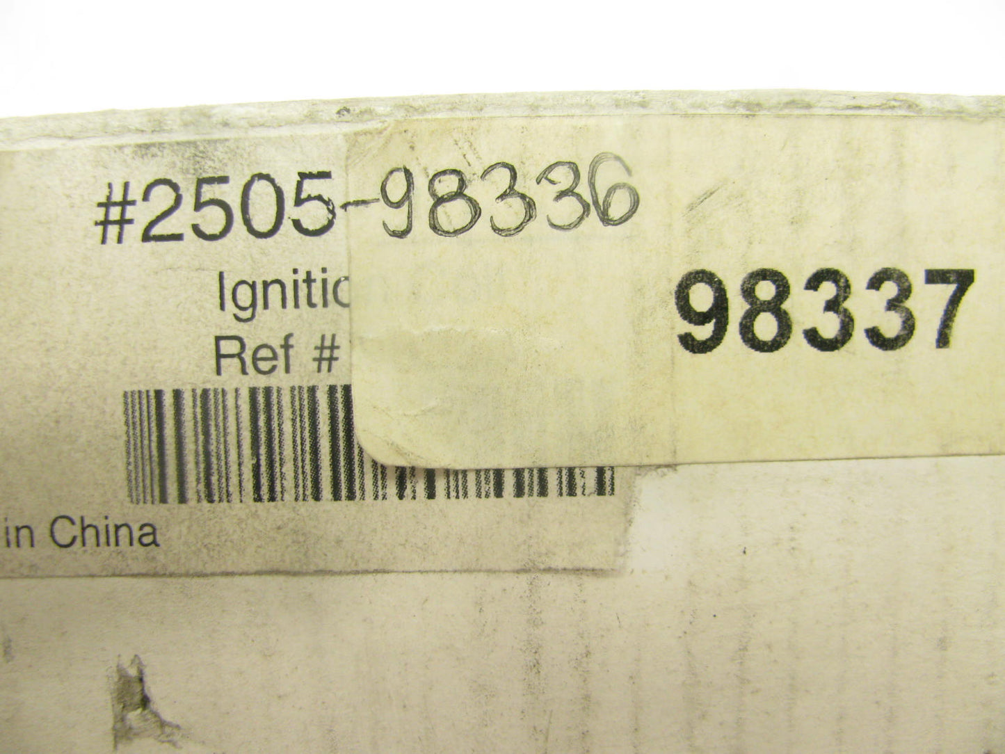 NEW - OUT OF BOX 2505-98336 Ignition Coil