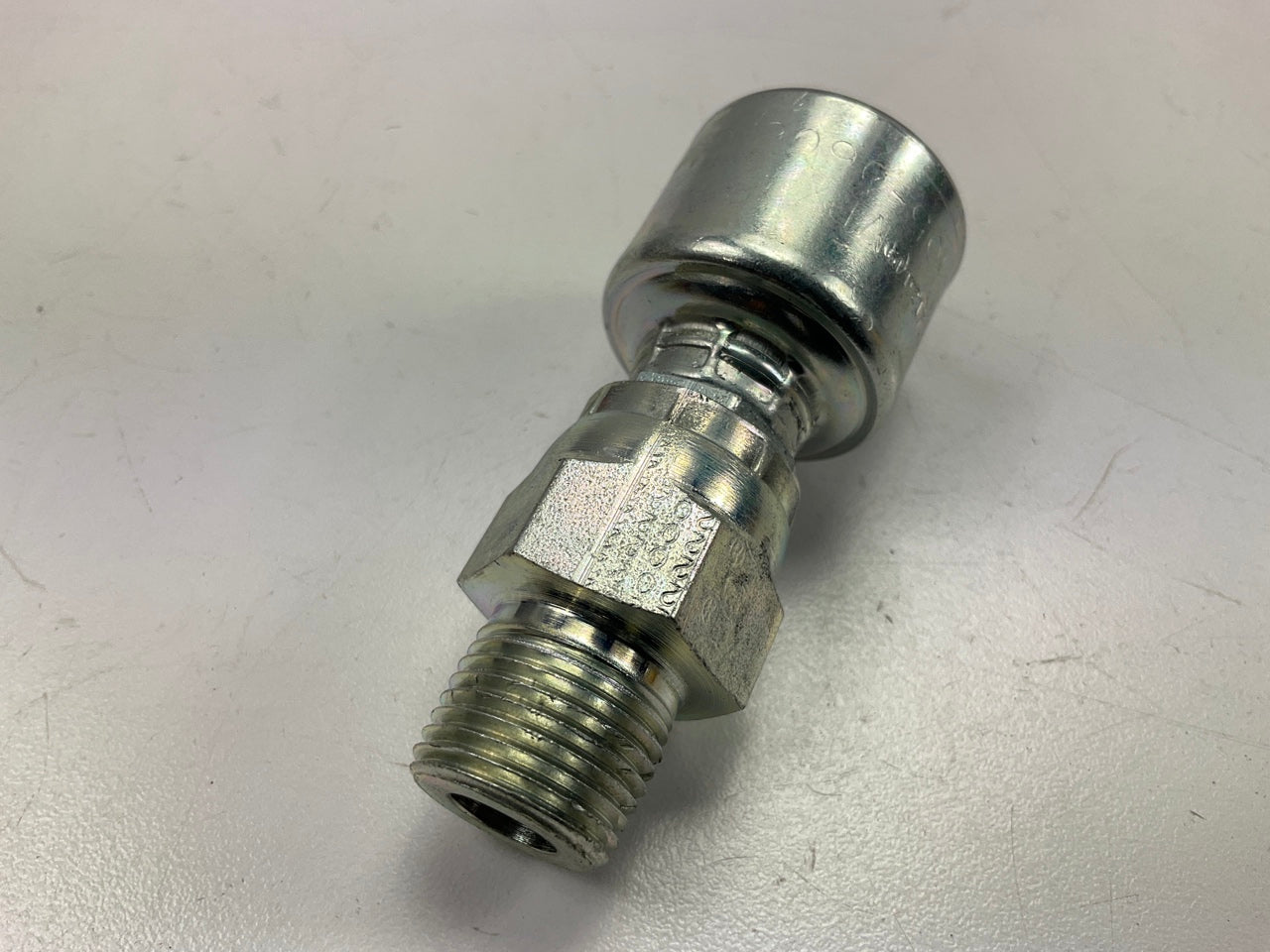 UNBOXED 25105-0606 3/8'' X 2.81'' Male Pipe Swivel NPTF W/O 30° Cone Seat Fitting