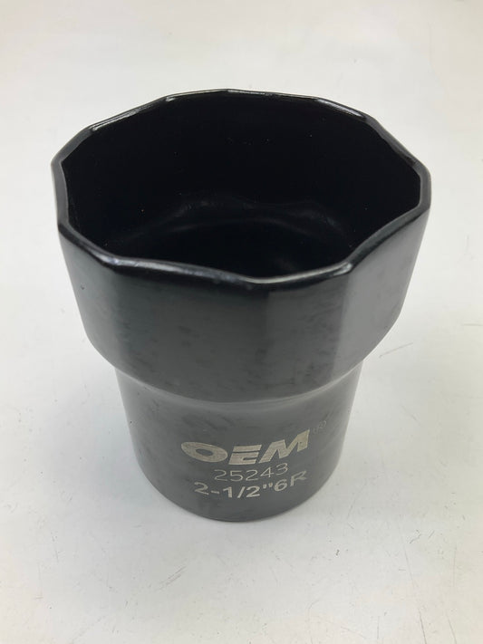 New Unboxed OEM TOOLS 25243 Axle Spindle Locknut Lock Nut Socket - 2-1/2'' Ford