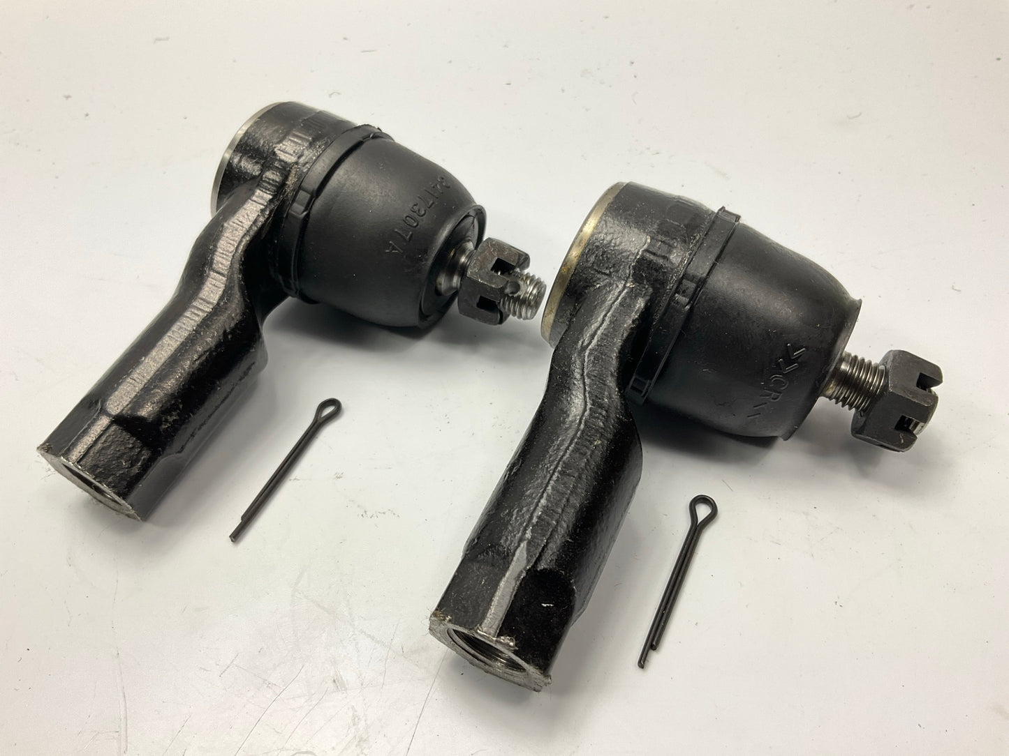 (2) UNBOXED 2600-74848 Front Outer Steering Tie Rod End 00-05 Mitsubishi Eclipse