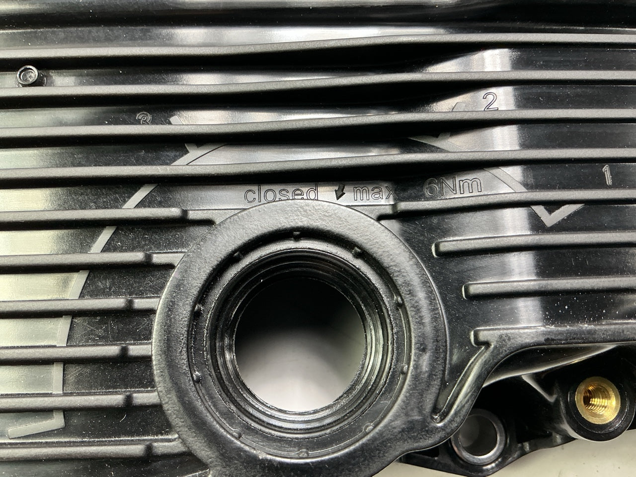 Has Some Scratches, Comes As Is - Vaico 265-887 Auto Trans Oil Pan