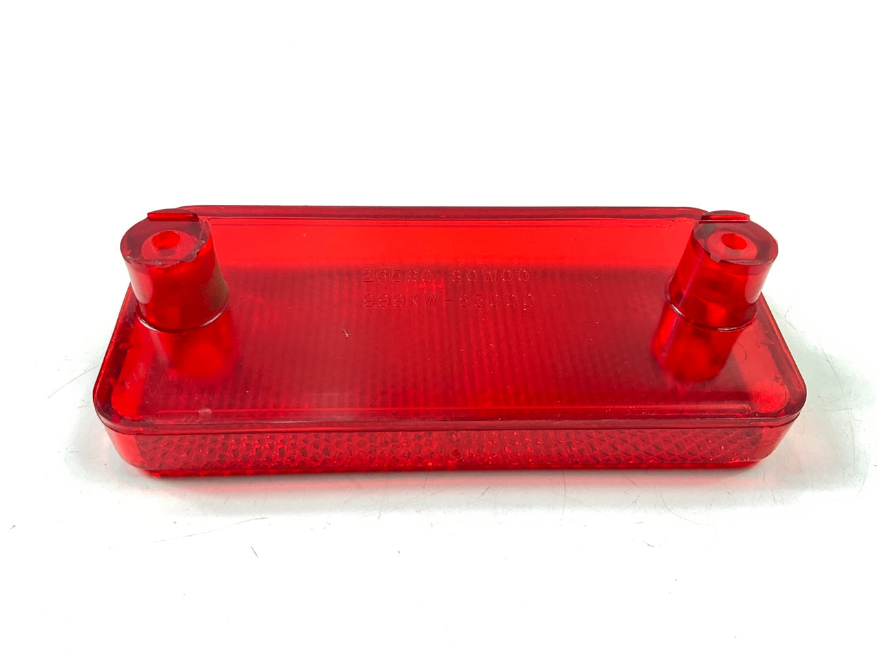 (2) NEW UNBOXED Rear Bumper Reflectors For 1979-1985 Datsun 720 Pickup Truck