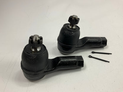 (2) NEW 2693310 Front Outer Steering Tie Rod End For 2001-2006 Hyundai Santa Fe