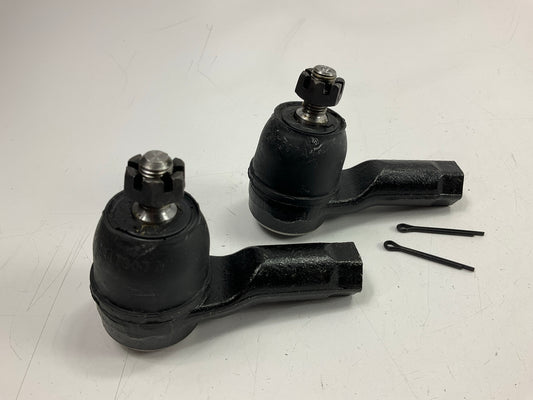 (2) NEW 2693310 Front Outer Steering Tie Rod End For 2001-2006 Hyundai Santa Fe