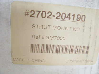 NEW - OUT OF BOX 2702-204190 Suspension Strut Mounting Kit - Rear Left