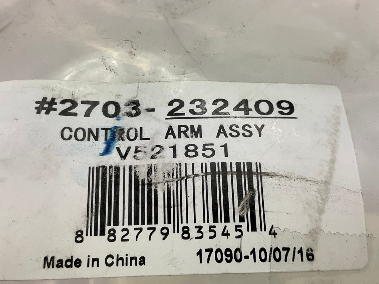 NEW UNBOXED 2703-232409 Front Left Upper Control Arm 2006-09 Ford Fusion, Milan