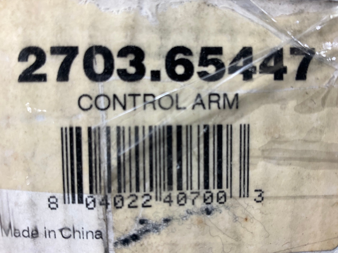 NEW UNBOXED 2703-65447 Front Lower Right Control Arm - 1988-1994 Continental