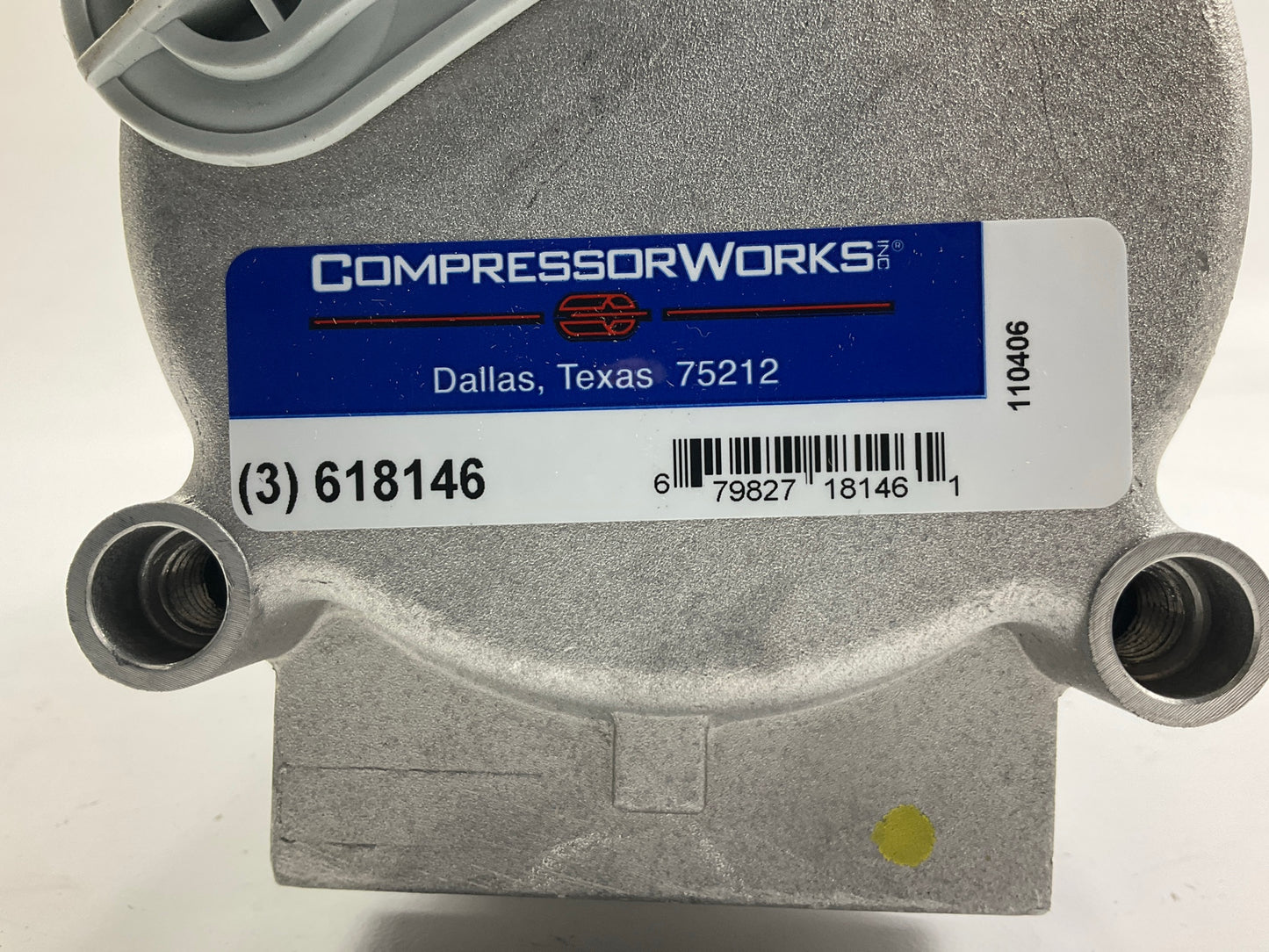 New Compressor Works 273178 A/C Compressor With Clutch