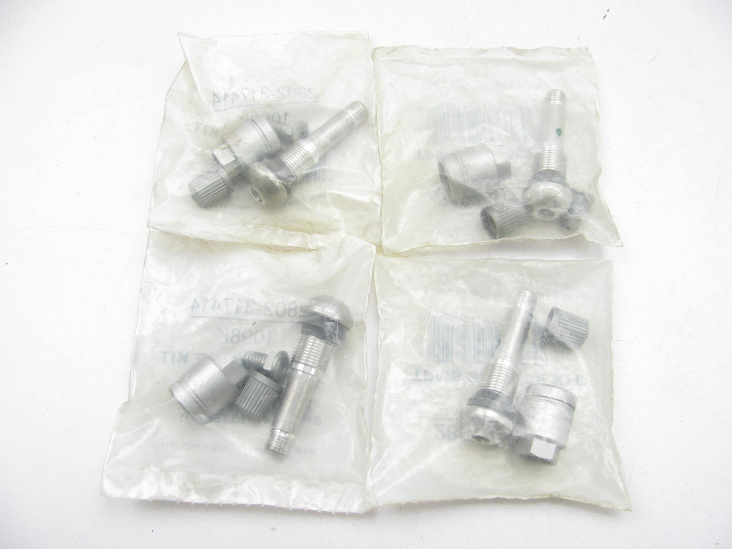 (4) NEW 2802-317414 TPMS Tire Monitor Sensor Service Kits For 2007-2013 Sprinter