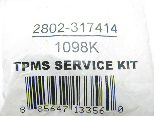 (4) NEW 2802-317414 TPMS Tire Monitor Sensor Service Kits For 2007-2013 Sprinter