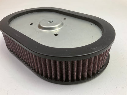 High Flow Oval Air Filter Washable Reusable For Harley 09-17 CVO Touring