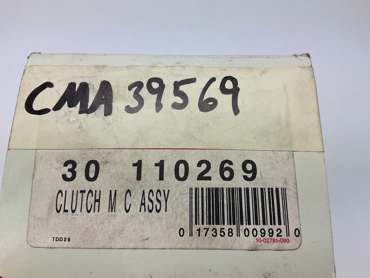 NEW UNBOXED 30-110269 Clutch Master Cylinder