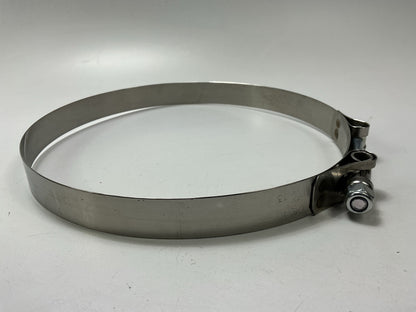 (10) Ideal T-bolt Hose Clamps 7'' To 7.31'' Hose, 3/4'' Wide, Stainless Steel