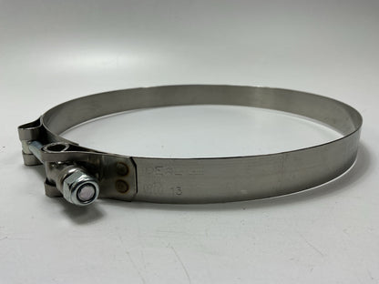 (10) Ideal T-bolt Hose Clamps 7'' To 7.31'' Hose, 3/4'' Wide, Stainless Steel