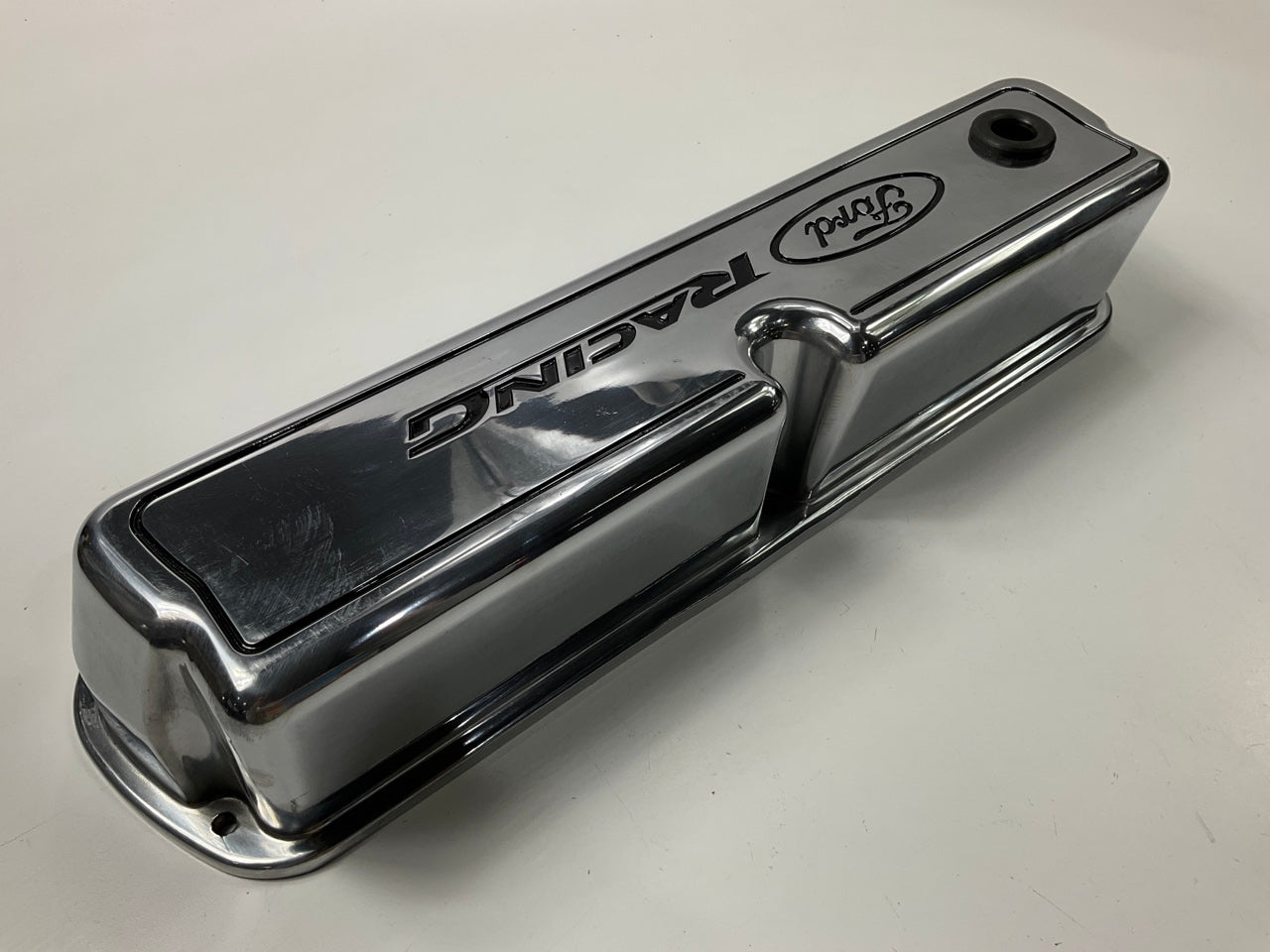 1 VALVE COVER ONLY Ford Racing SBF Small Block Ford 302 351W Chrome Valve Cover