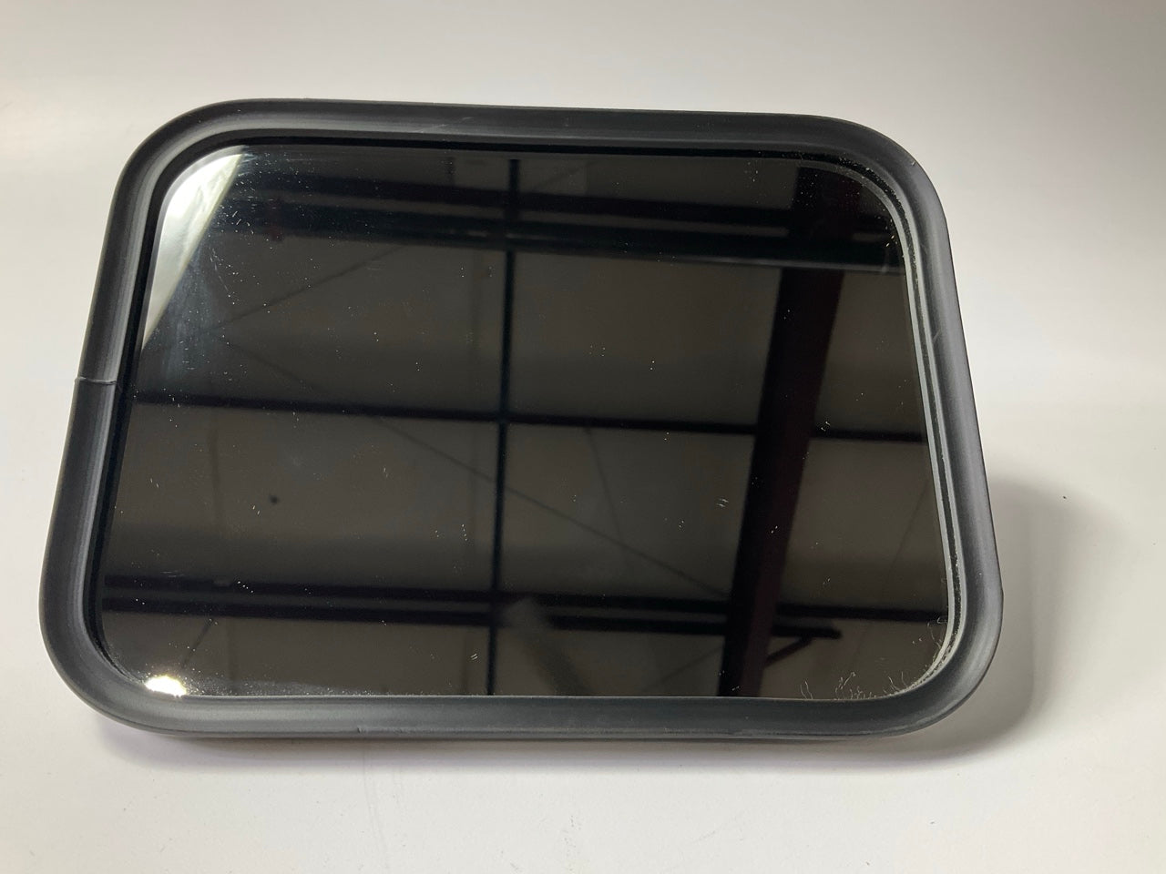 NEW UNBOXED Cham-Cal 30201 5.5'' X 7.5'' Light Duty Truck Mirror, Stainless Steel