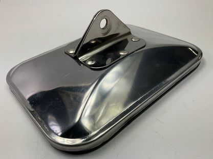 NEW UNBOXED Cham-Cal 30201 5.5'' X 7.5'' Light Duty Truck Mirror, Stainless Steel