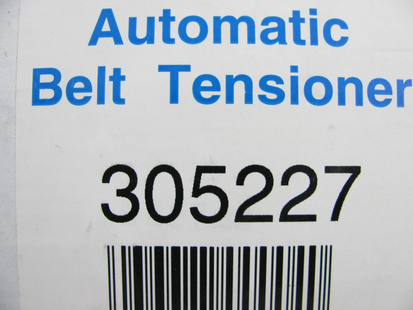 NEW OUT OF BOX 305227 Drive Belt Tensioner 90-96 GM 262 V6, 305 350 V8 W/O A/C