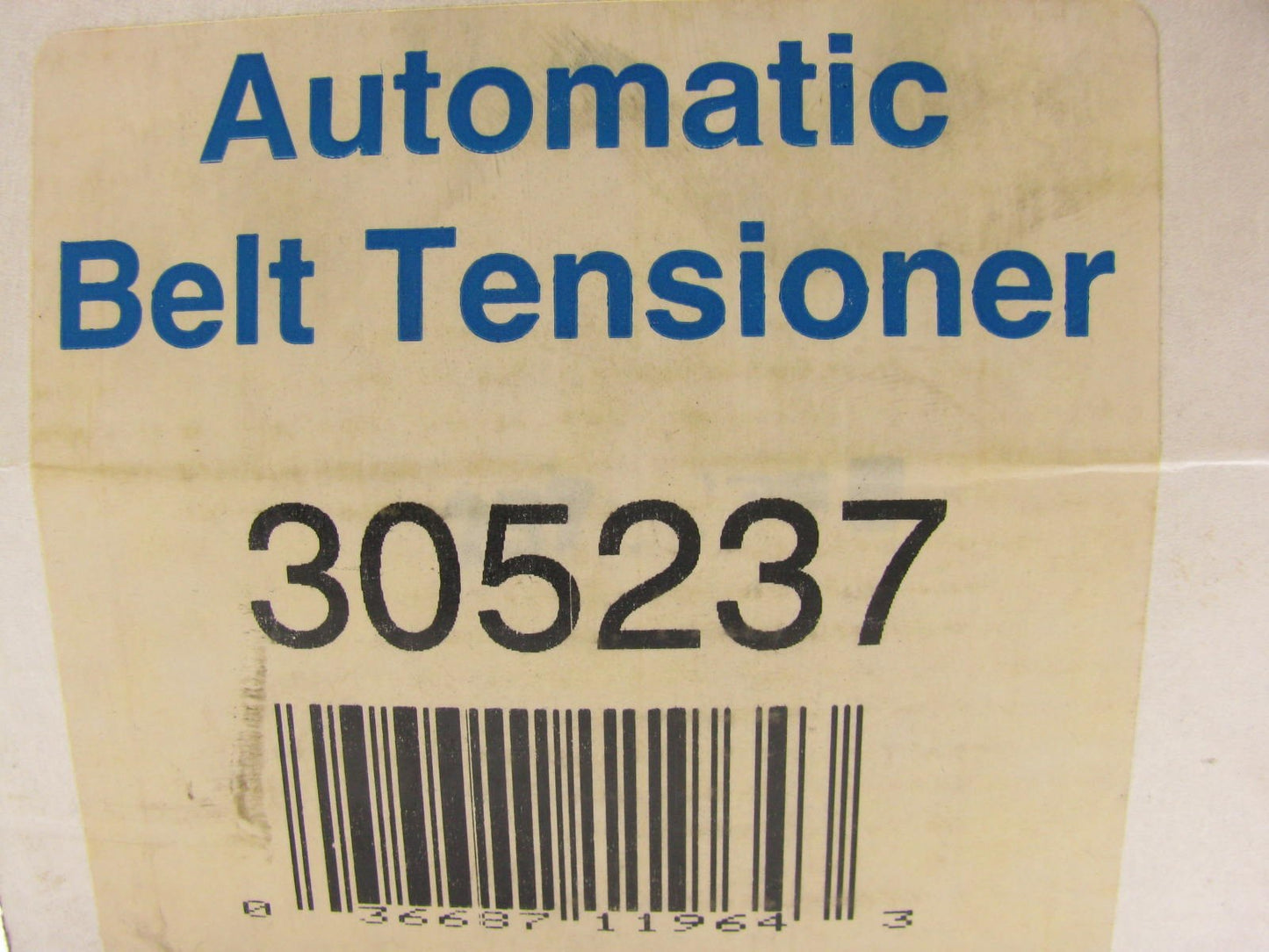 NEW - OUT OF BOX - 305237 Drive Belt Tensioner Assembly - With A/C