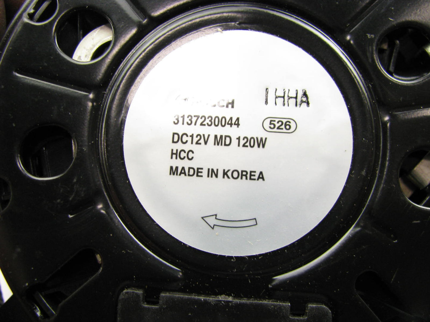 NEW - OUT OF BOX - Radiator Cooling Fan Motor OEM For Hyundai 31372-30044