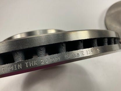 (2) NEW - UNBOXED 31407 Front Disc Brake Rotor